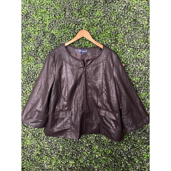 Susan Graver Style Short Jacket Blazer Women’s size XL - Picture 1 of 6
